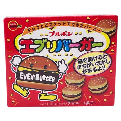 bourbon现货日本迷你饼干巧克力