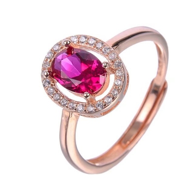 s925银戒托经典小围锆