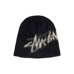 现货Stussy Skullcap 26FW大logo针织帽冷帽秋冬男女同款帽子