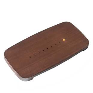 祥福金点现代简约高端竹制家用储水干泡台茶台托盘茶海茶几茶盘