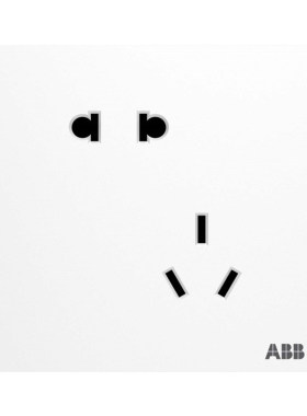 ABB纯平无框开关插座报价享优惠