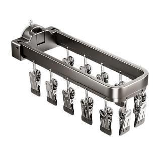 强力吸盘折叠晒袜夹婴儿多夹子阳台晾衣架免打孔阳台袜子晾晒神器