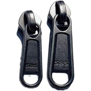 sbs拉头3#5#8#10#尼龙拉链头加厚长牌正反装箱包书包帐篷拉头辅料