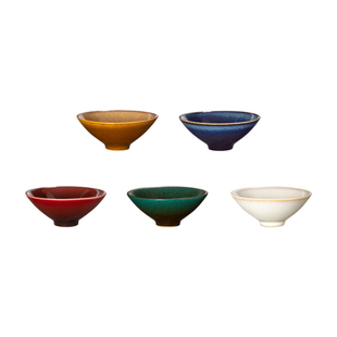 故宫淘宝｜五行窑变茶杯茶具礼盒博物馆文创乔迁生日礼物男士