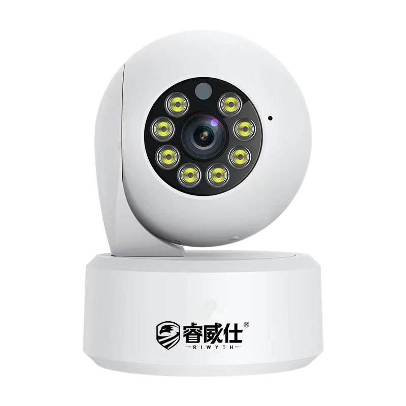 无线360度全景5G摄像头手机远程日夜全彩看家高清夜视家用监控器