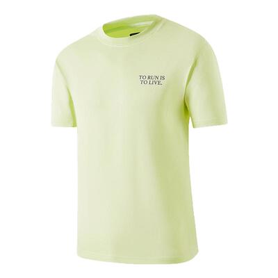 STAW Everyday标语slogan跑步短袖COOLMAX运动户外训练T恤男女款