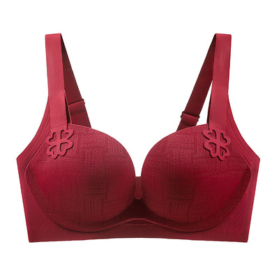 无痕文胸女慕诗琪无钢圈调整性感