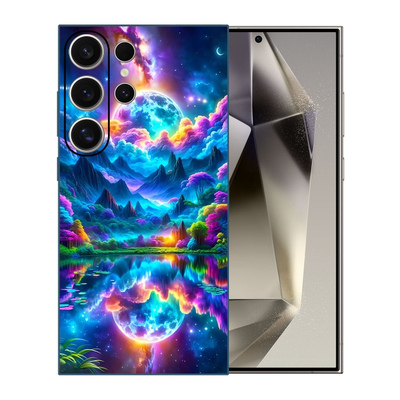 SamsungS25ultra适用26plus三星S24FE手机壳23+22加21u星空A56风景M55女54男53case20高级感17苹果16外14软15