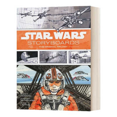 英文原版 精装 Star Wars Storyboards The Original Trilogy 星球大战画集 精装 正传三部曲 电影分镜手稿 进口英语原版书籍