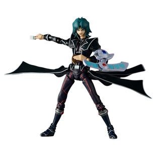 海洋堂转轮科技惊奇山口游戏王GX 地狱凯撒亮 丸藤亮可动手办