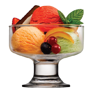 土耳其原装进口 Pasabahce冰激凌杯家用玻璃冰淇淋杯雪糕杯甜品碗