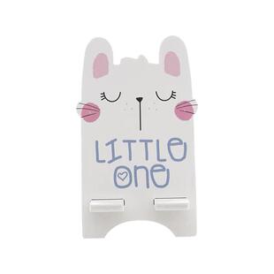 创意可爱懒人手机支架平板木质手机座桌面卡通猫咪手机架子简约