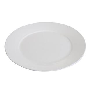 纯白陶瓷菜盘子批发商用餐盘平盘浅盘深盘餐具家用碟子西餐饭店