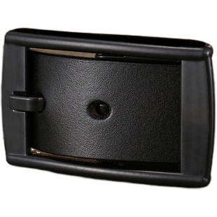 防过敏真皮无金属腰带男塑料扣皮带无铁无磁针扣非金属男士裤腰带