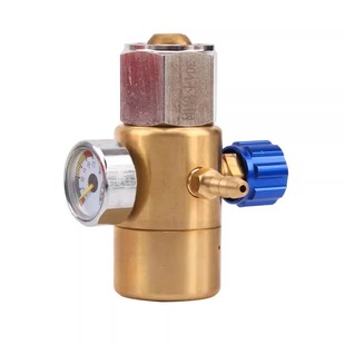 4L焊炬精密氧气减压器氧气瓶减压阀压力表恒压阀制冷焊接工具配件