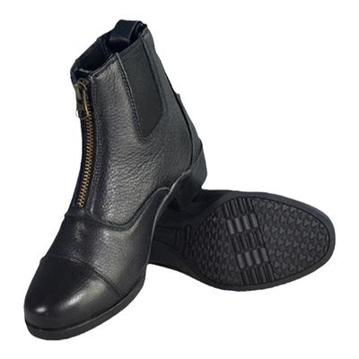 玛尚进口头层牛皮马术短筒