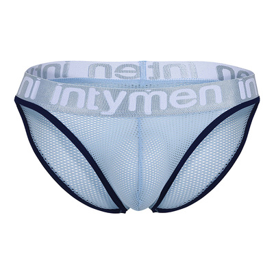 intymen男士三角内裤网眼微透视