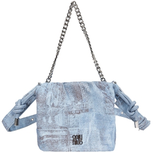 ONLY2025夏季新款字母装饰抽绳开合门设计可拆卸包带单肩手提包女