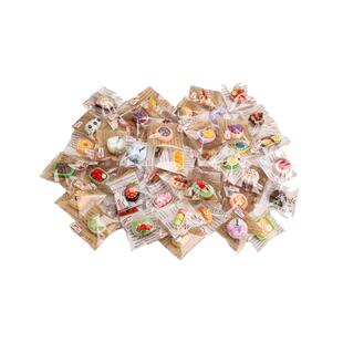 迷你糕点甜点蛋糕面包食玩独立包装微缩仿真儿童过家家食物玩具