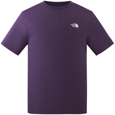 北面短袖T恤男美利奴羊毛运动户外亲肤时尚新款TheNorthFace|8JMY
