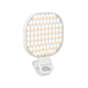 ZCJB手机补光灯便携式户外拍摄打光灯拍照自拍外拍摄影灯单反相机口袋灯豆腐灯直播灯人像美颜灯