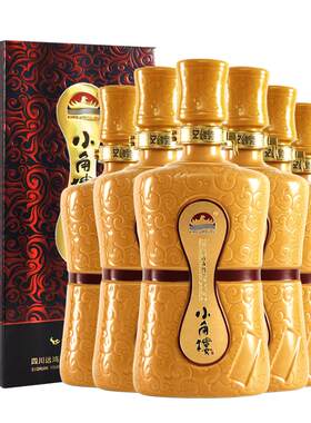 小角楼52度整箱送礼盒装纯粮食酒