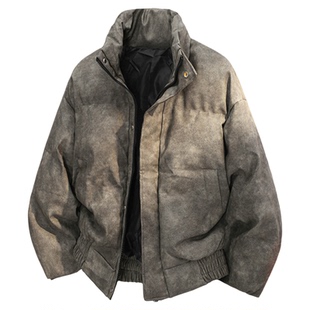 冬季新款棉衣外套男生初中学生青少年加棉加厚保暖棉袄羽绒棉服潮