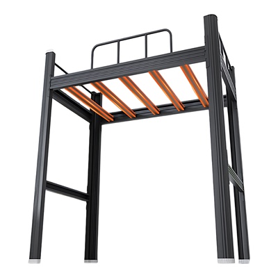 【十年质保】上床下桌组合高架床