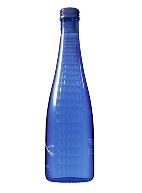 百岁山奔来旺玻璃瓶充气天然矿泉水 苏打水348ml*2瓶 蓝+黑组合
