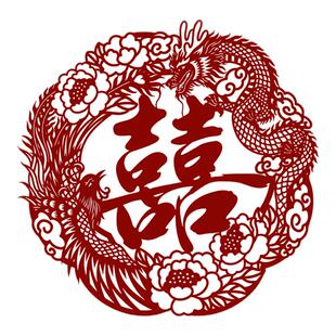 结婚专用超大喜字贴婚房卧室背景墙布置婚礼锦鲤囍字装饰简约大方