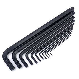 德国wiha威汉进口球头内六角扳手369B发黑单支六角螺丝刀1.5 2mm