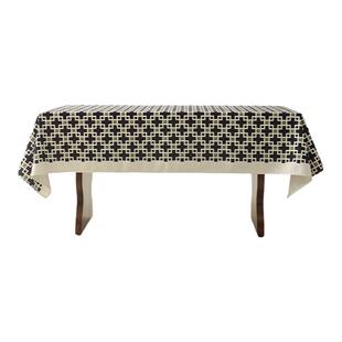 【弥芥】桌布轻奢高级感复古餐桌布免洗防油防水美式长方形茶几布