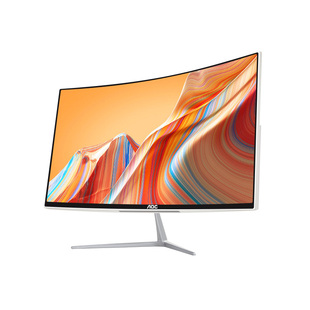 AOC品牌电脑一体机办公家用游戏高清一体机式24寸全套整机电脑台式机27寸曲面屏苹果华为戴尔华硕惠普联想