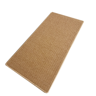 华德仿剑麻纯色加厚耐磨猫抓垫猫抓板阳台飘窗玄关厨房地毯定制