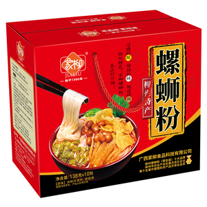广西特产家柳礼盒装正宗螺蛳粉