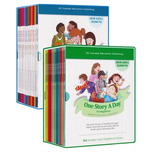 one story a day365天天故事幼儿小学初中版英文原版进口童书一天一个英文故事幼少儿英语启蒙绘本小学英语课外阅读