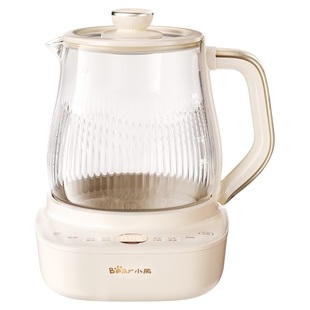 养生壶全玻璃恒温一体家用多功能办公室小型煮茶壶纯玻璃新款