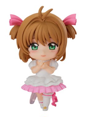 预定 GSC 魔卡少女樱 百变小樱 木之本樱 惊喜粘土人 Q版手办