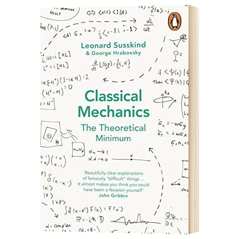 经典力学 英文原版 Classical Mechanics The Theoretical Minimum 开始学物理时需要了解的东西 理论小值系列 英文版进口英语书籍