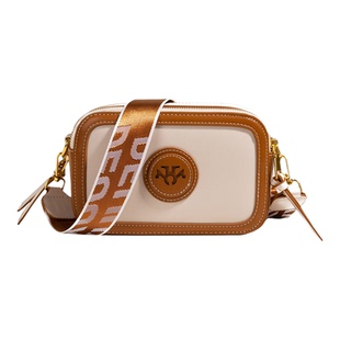 小众设计包包女2025新款高级感撞色小方包大容量宽肩带单肩斜挎包