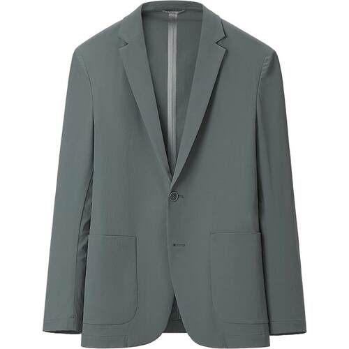 HLA/海澜之家防晒休闲西服柔软平驳领春夏季无痕便服时尚单西男装