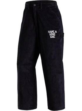 Nike/耐克正品当季新款男士灯芯绒工装直筒长裤HF0354-010