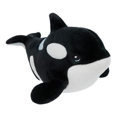 可爱款虎鲸鲨鱼公仔布娃娃