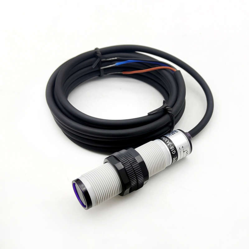 漫反射光电开关 G18-3A10NA 三线3A05NA NPN常开传感器24V 图克