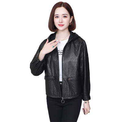 真皮皮衣女2025春秋季新