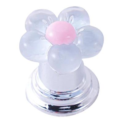 花朵马桶按钮按压器可爱通用提盖