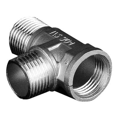 不锈钢接头内外丝弯头三通管件