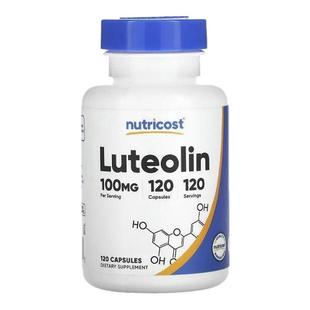 Nutricost木犀草素胶囊天然黄酮类化合物自由基神经认知功能