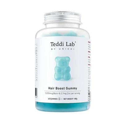 Unichi海盐养发小熊软糖成人头发护理维生素ace锌vb生物素发际线