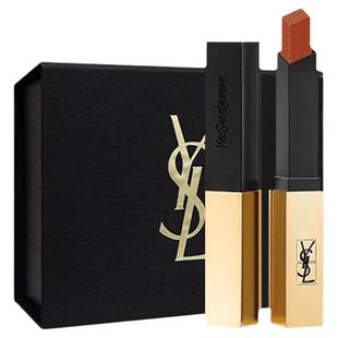 【自营】【礼盒】YSL圣罗兰啵啵唇冻黑鸦片香水7.5ml唇釉口红套装